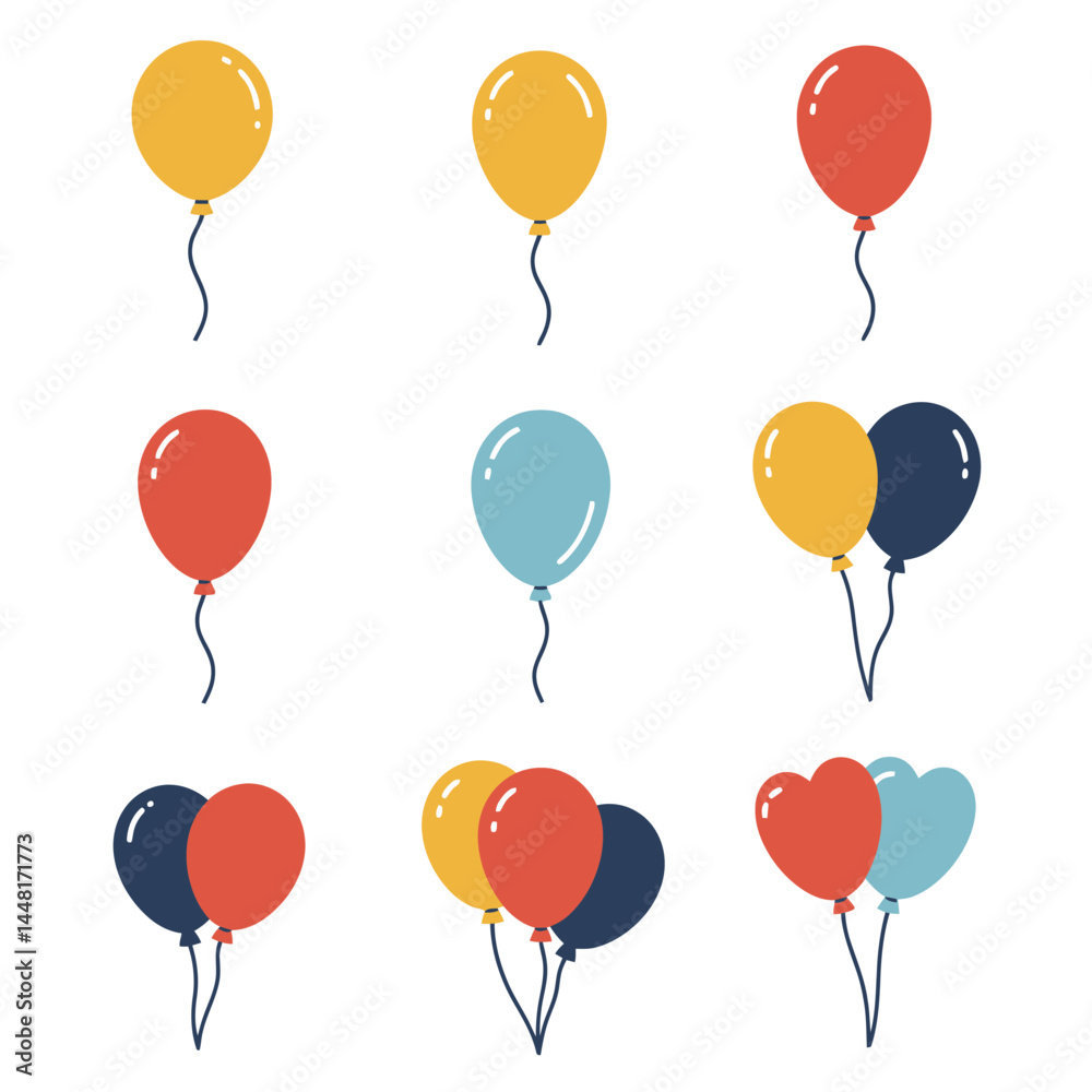 A festive display of colorful pastel balloons bunched together, representing joyous celebrations, parties, and cheerful occasions. Perfect representation of fun, happiness, and decor for various gathe A festive display of colorful pastel balloons bunched together, representing joyous celebrations, parties, and cheerful occasions. Perfect representation of fun, happiness, and decor for various gathe