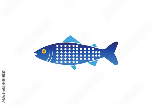 Creative Fisheries logo symbol, Vector design Template