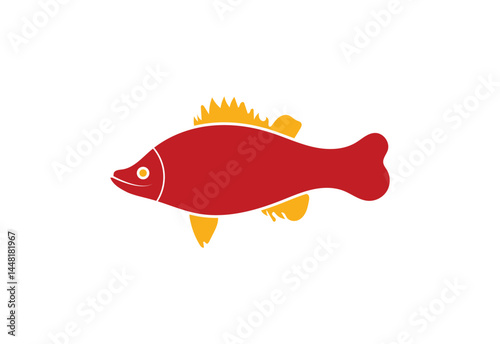 Creative Fisheries logo symbol, Vector design Template