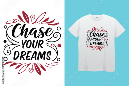 Nothing is impossible, slogan typography tee shirt design. Motivation and inspirational quote. Clothing, t shirt, apparel and other uses Vector print, typography, poster.
