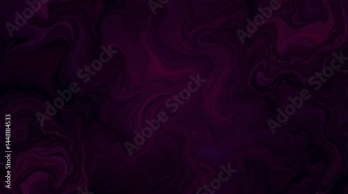 Deep Purple Liquid Marble Background - Elegant Swirling Texture, Abstract Fluid Art, Rich Color Palette, Modern Design, Artistic Backdrop, Luxurious Feel