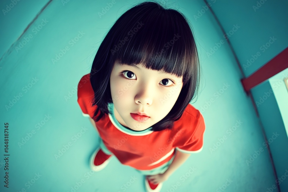 Remarkable noticeable image of lovely loving asian young person girl - commercial marketing visual concept art. Valentine's day greeting from woman or for woman. Couple hugging. Love emotions.