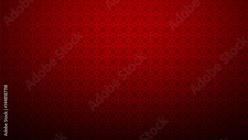 Red Chinese seamless pattern in oriental geometric traditional style. 3d festive ornament for lunar chinese new year decoration. white and golden abstract asian vector creative motif. Vintage tiger.