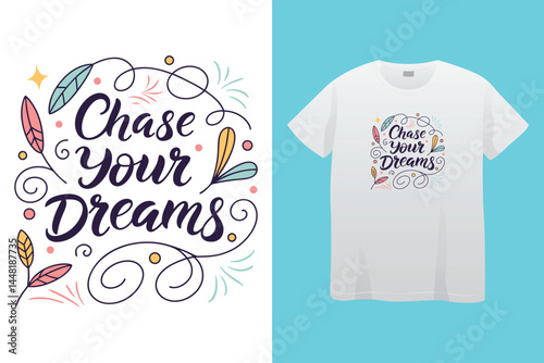 Nothing is impossible, slogan typography tee shirt design. Motivation and inspirational quote. Clothing, t shirt, apparel and other uses Vector print, typography, poster.