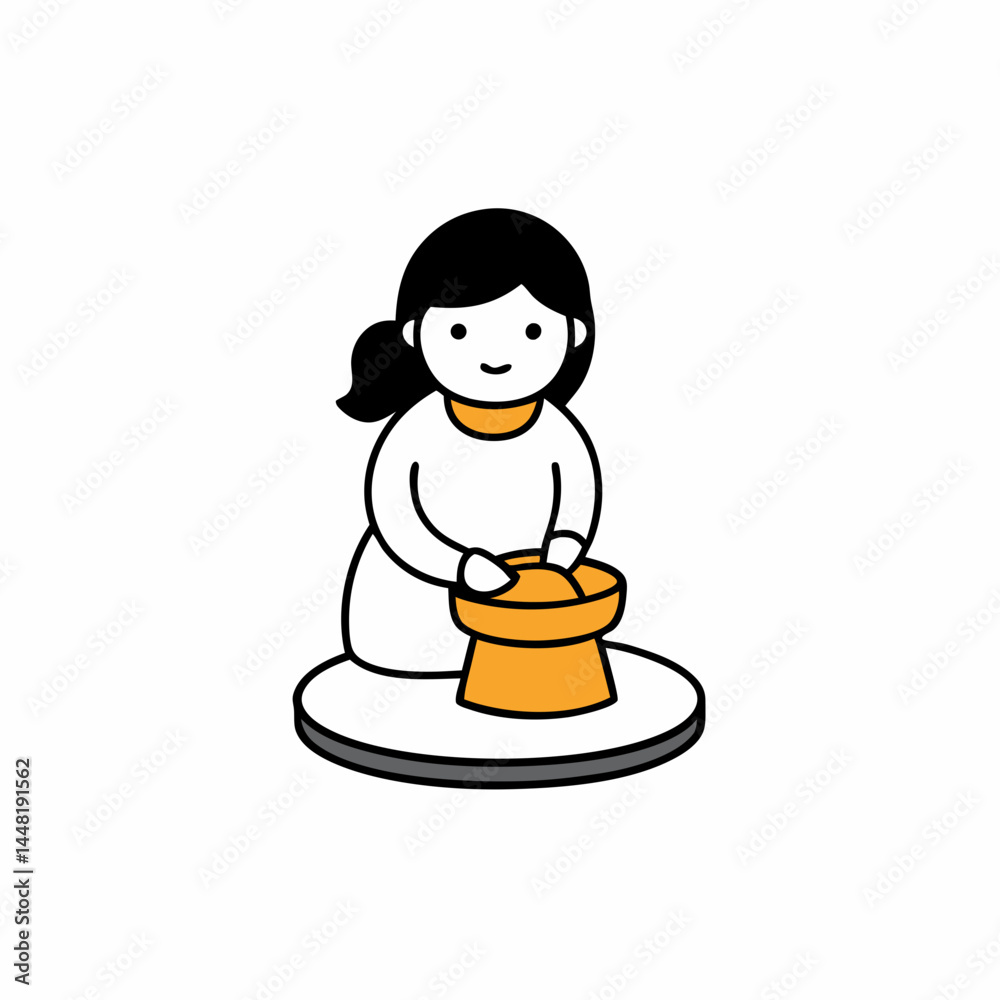 Obraz premium girl with a cup of tea