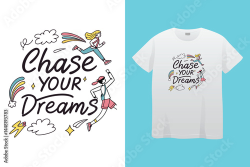 Nothing is impossible, slogan typography tee shirt design. Motivation and inspirational quote. Clothing, t shirt, apparel and other uses Vector print, typography, poster.