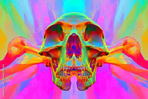 Chronic fatigue. Nursing care. Chronic disorder - osteoporosis: abstract image of individual status. Aging process. Metaphorical osteoporosis physical senses, of a long-lasting disease.