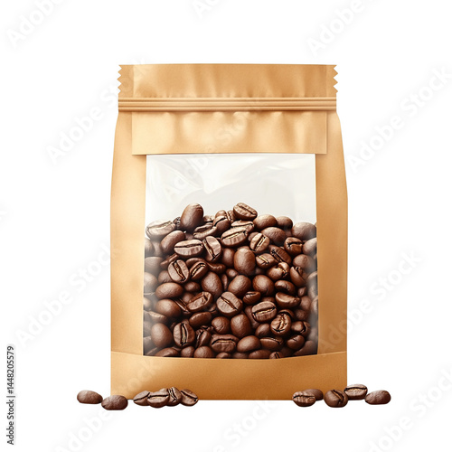 Artisanal coffee bean packaging showcasing freshness and quality for discerning consumers