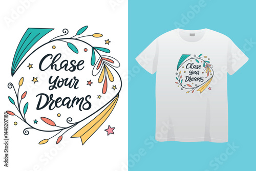 Nothing is impossible, slogan typography tee shirt design. Motivation and inspirational quote. Clothing, t shirt, apparel and other uses Vector print, typography, poster.