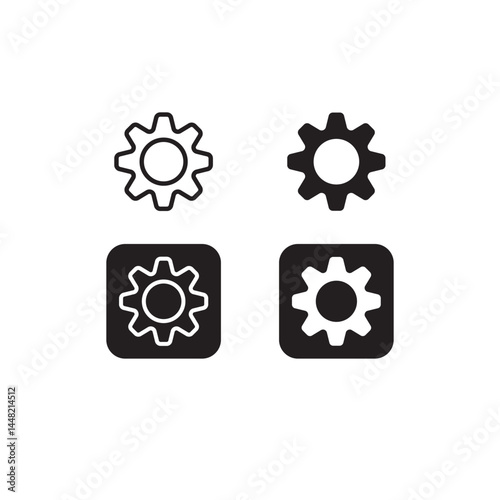 Settings Icon, Setting Symbol, Setting Icon PNG, Setting Vector PNG, Icon