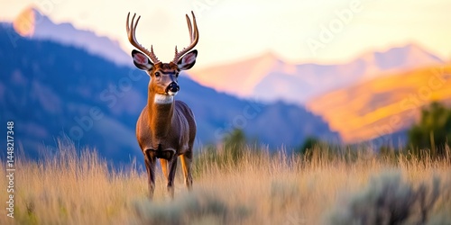 photo of mule deer 