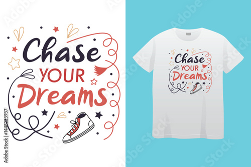 Nothing is impossible, slogan typography tee shirt design. Motivation and inspirational quote. Clothing, t shirt, apparel and other uses Vector print, typography, poster.