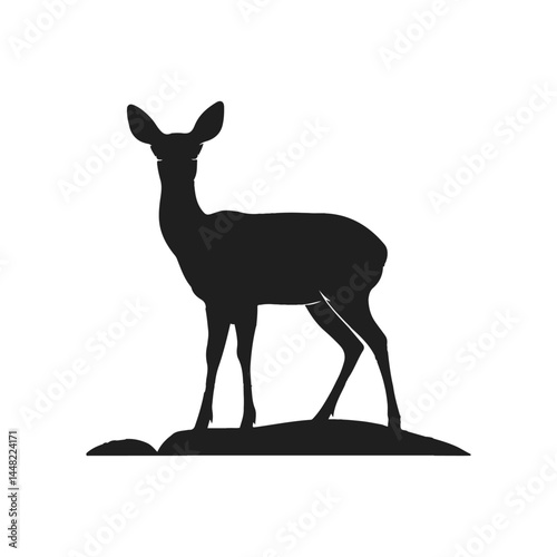 deer silhouette vector