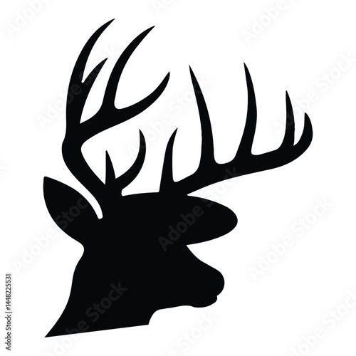deer head vector