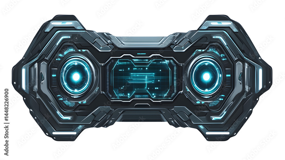Modern and Stylish Futuristic Callout Digital Text Frame Cyber Border Design Element Modern and Stylish Futuristic Callout Digital Text Frame Cyber Border Design Element