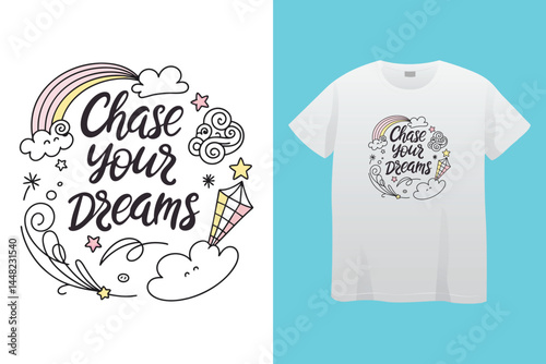 Nothing is impossible, slogan typography tee shirt design. Motivation and inspirational quote. Clothing, t shirt, apparel and other uses Vector print, typography, poster.