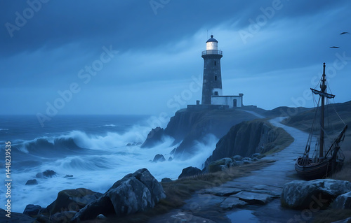 Mystical crystal cave with bioluminescent glow, glowing minerals, sacred subterranean sanctuary, enchanted underground world with spiritual and ancient energy