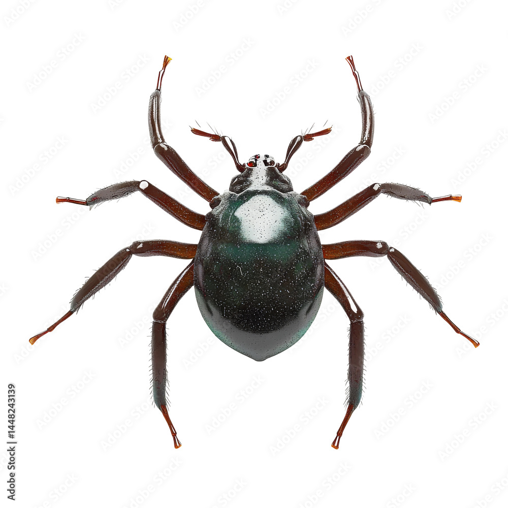 A unique insect, perfectly isolated A unique insect, perfectly isolated