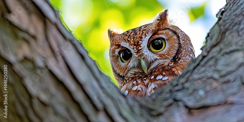 photo of eastern screech owl