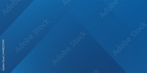 Abstract blue background with glowing geometric lines. Modern blue gradient square shape design. Futuristic technology concept. Suit for brochure, corporate, website, poster, banner, cover modern
