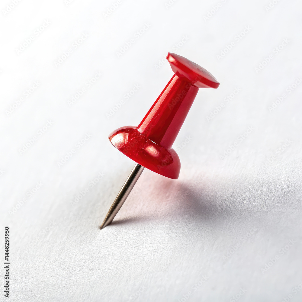 push pin isolated on white background push pin isolated on white background