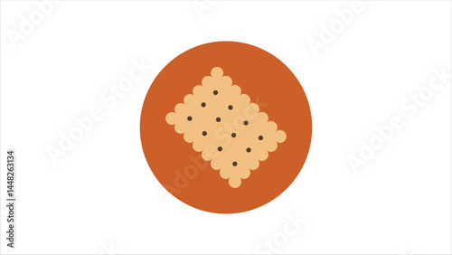 biscuit vector icon design - EPS