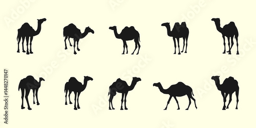 Camel Sacrificial Animal Silhouette