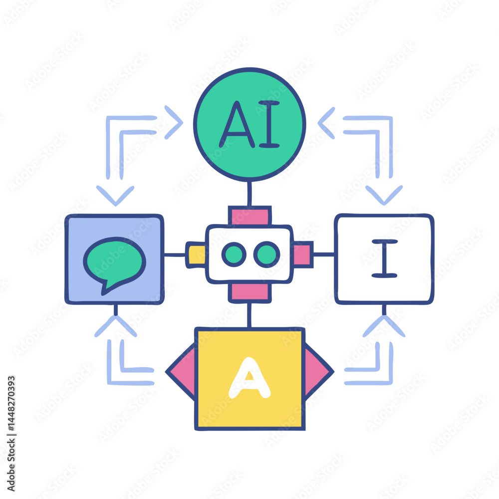 Flowchart Diagram Icon Representing Decision Making and Process Analysis Flowchart Diagram Icon Representing Decision Making and Process Analysis