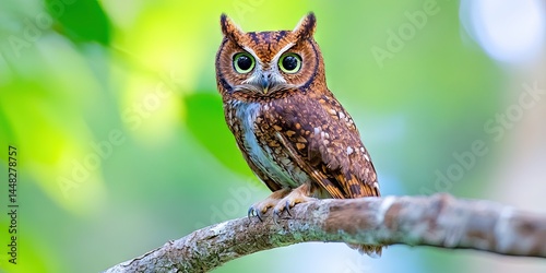 photo of tropical screech owl 