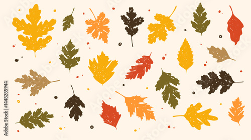 	
Dry Autumn Leaves Clip Art for Fall Background, maple leaf, autumn trees, falling leaves, flower vector, autumn border leaves icon, or leaf logo in vector	