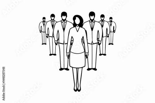 group of business people