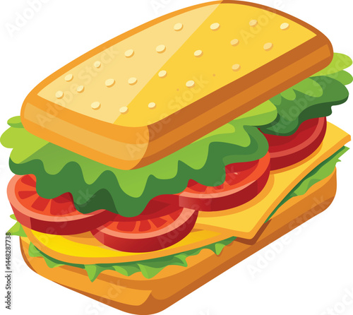 Sandwich Vector 