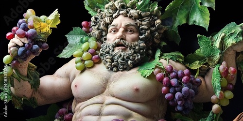 photo of bacchus - greek god of wine
