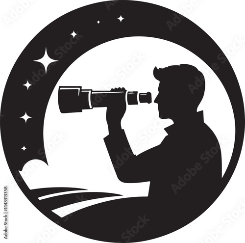 Astronomer Vector