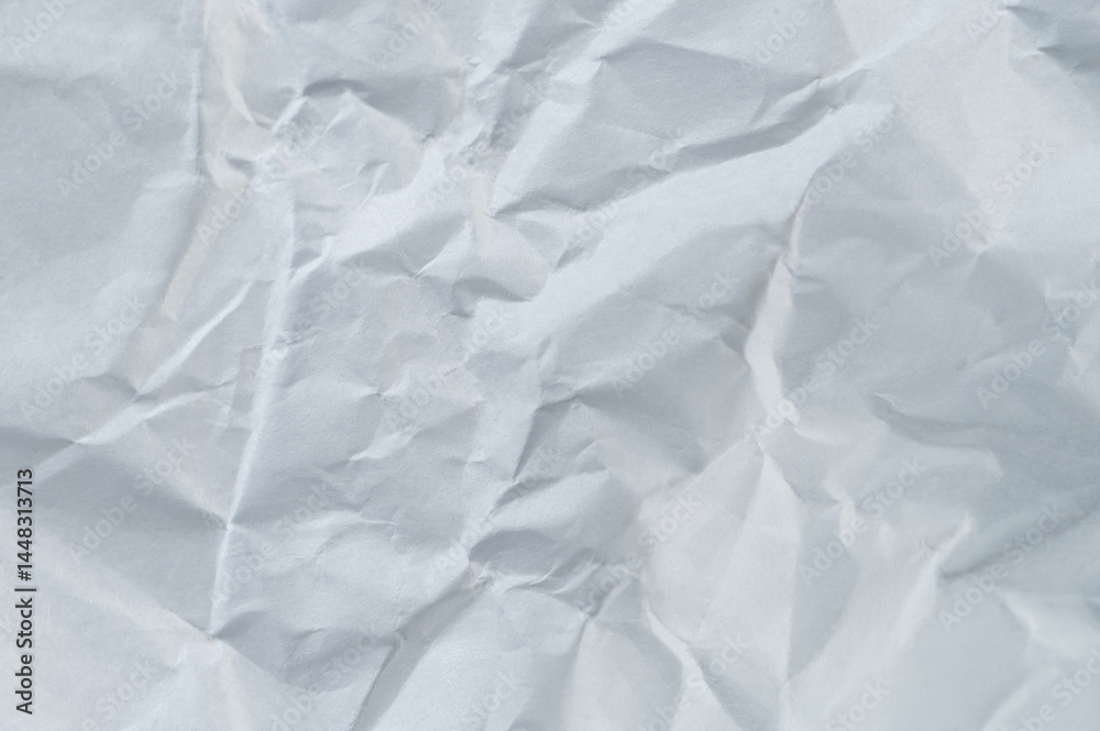 Rough matte white paper with crease Rough matte white paper with crease