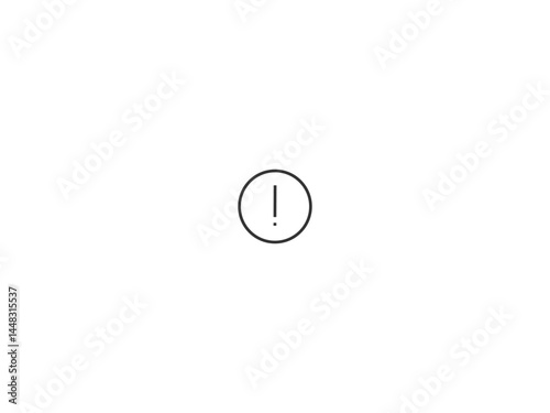 Web warning symbol victor icon