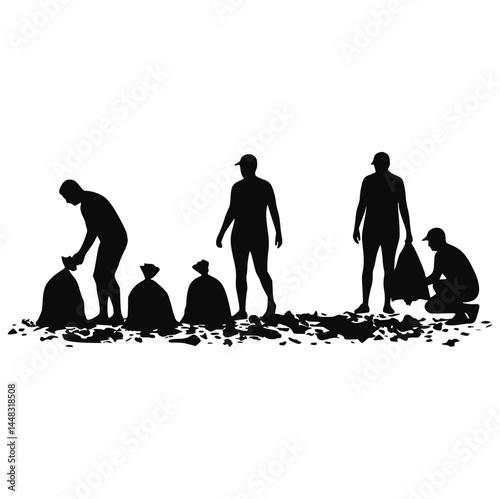 Volunteers Cleaning Beach for World Oceans Day – Save Our Oceans Together