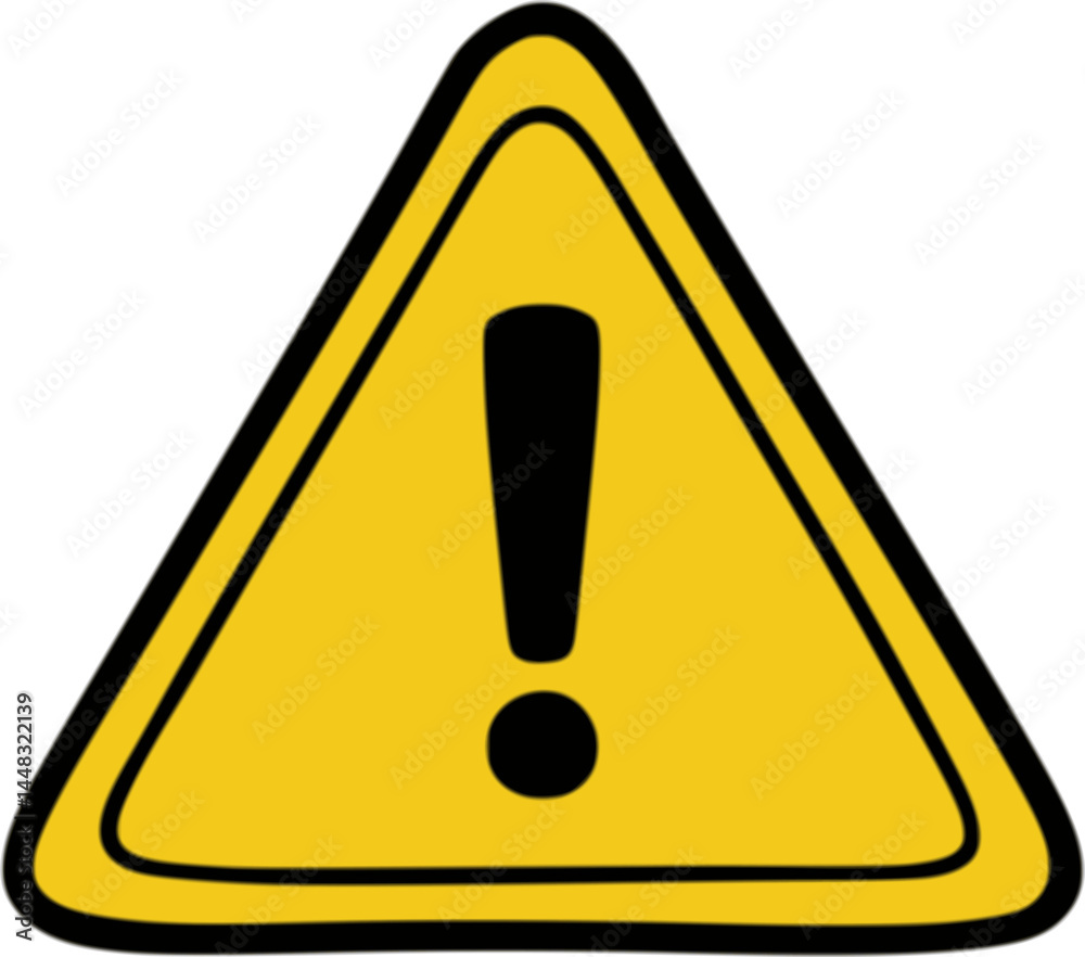 Warning triangle icon. Yellow caution warn in png. Warning sign with exclamation mark. Alert warn in triangle. Road sign alert.
Warning triangle icon. Yellow caution warn in png. Warning sign with exclamation mark. Alert warn in triangle. Road sign alert.