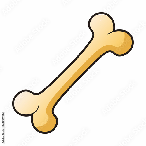 dog bone isolated