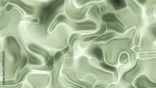Sage green abstract background with flowing curves. Suitable for presentations, websites, social media, print materials, and artistic projects.