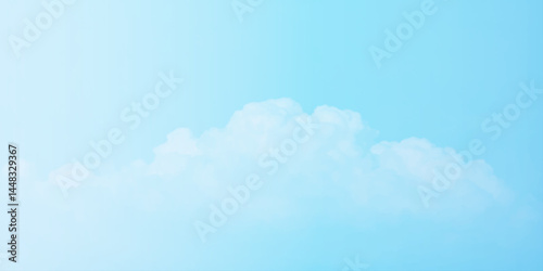 sunny sky blue light watercolor background. Aquarelle painting brush effect card paper textured canvas cloudy smoke space for text, entertaining card, template. aquamarine color graphics illustration
