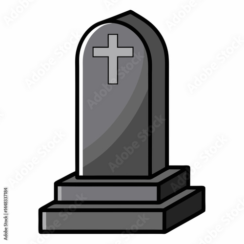 grave stone cross