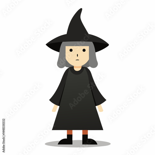 witch with a broom