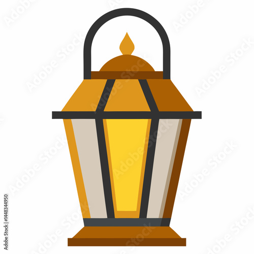 old oil lamp