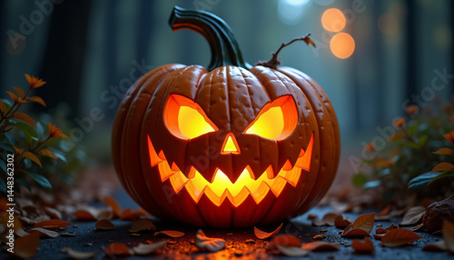 Haunted Forest Jack-o'-lantern
