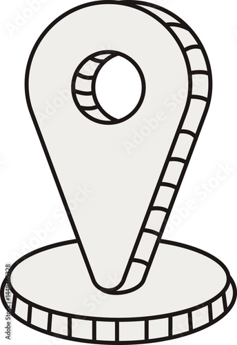 Vector illustration of widgets set. Like, dislike, phone directory, new message, search, internet browser, messenger, reminder, gallery, location, twitter, add to bookmarks. Vintage hand drawn style.