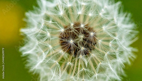 Dandelion Puffball Ready to Disperse photo