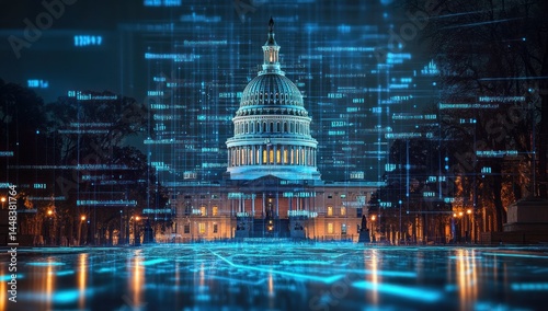 US Capitol Building: Digital Transformation and Governance in the Information Age