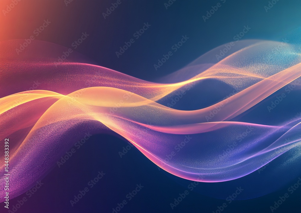 Abstract lines, waves background