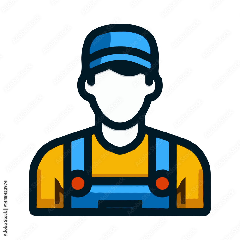 Maintenance Worker Icon Maintenance Worker Icon